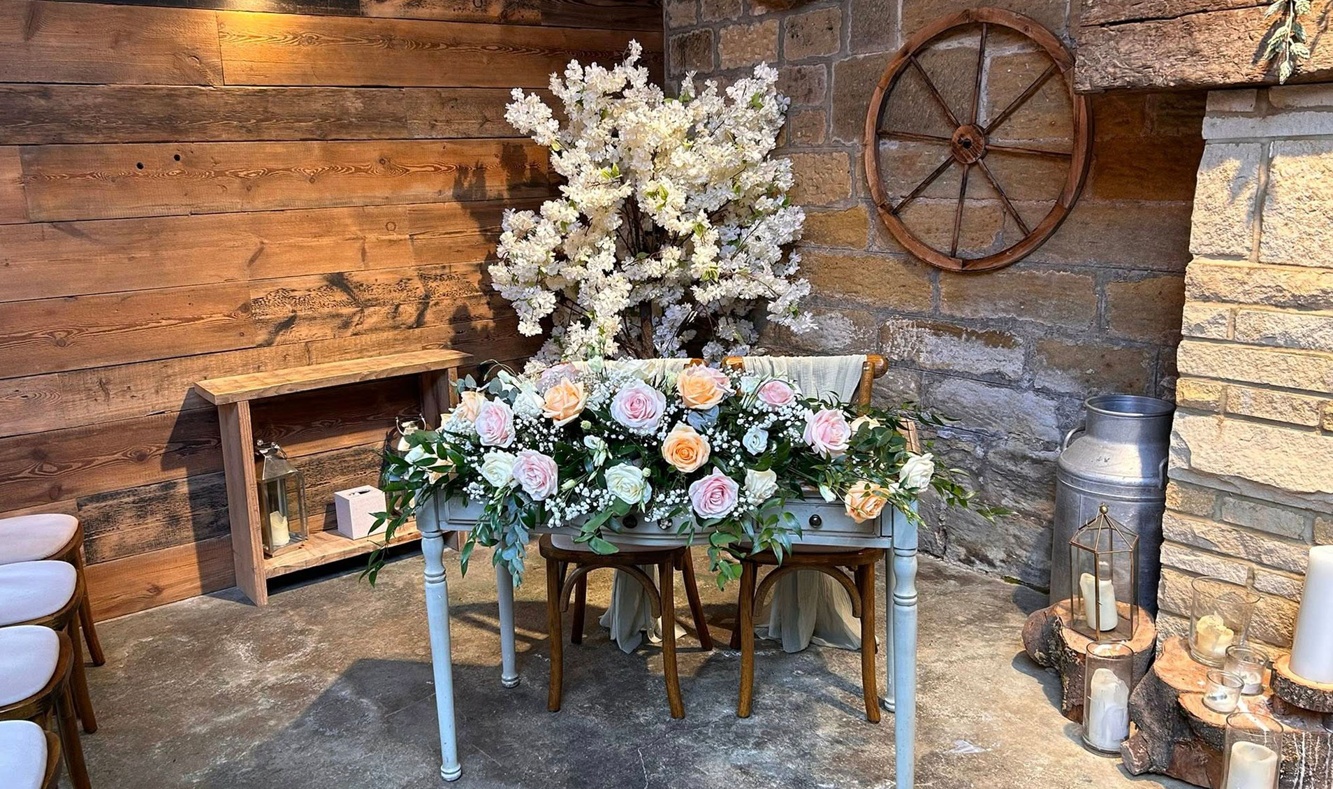 Wedding flowers from Eufloria florist in Hebburn