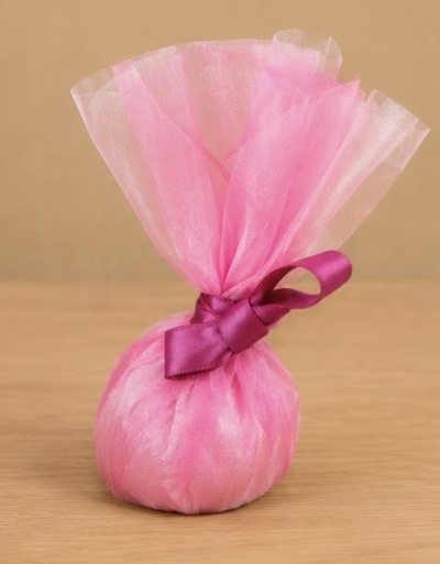 Strawberry Bath Bomb - Strawberry scented bath bomb gift wrapped