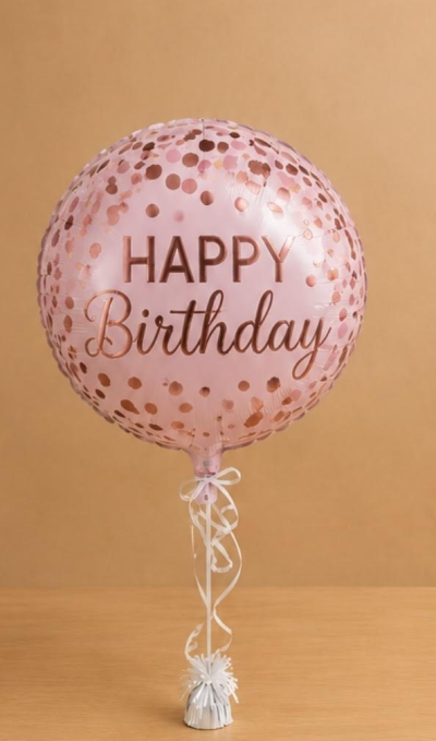 Happy Birthday Balloon - Happy Birthday Balloon 
Choice of balloon will be subject to availability
